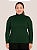Blusa Feminina Plus Size Térmica Gola Alta Peluciada Flanelada Quentinha GG-G1-G2-G3 Lavin Basic 06-C2 - Imagem 7