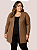 Casaco Cardigan Feminino Lanzinha P ao G3 Liso Lavin Basic 52-A - Imagem 2