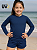 Conjunto Proteção Uv Meninas Praia Blusa Manga Longa e Shorts 4 ao 16 Lavin Basic - Imagem 5