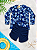 Conjunto Menina Blusa Estampada Raglan e Shorts Liso Adolescente Tropical 49-BE - Imagem 2
