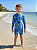 Conjunto de Praia Menino Infantil com Proteção UV e Estampa Alegre Todo Estampado Lavin Basic 44-TE-M - Imagem 1