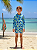 Conjunto de Praia Menino Infantil com Proteção UV e Estampa Alegre Todo Estampado Lavin Basic 44-TE-M - Imagem 3