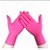 LUVA UNIGLOVES LATEX ROSA M - Imagem 2