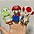 KIT DEDOCHES FELTRO MARIO BROS - Imagem 1