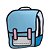 Mochila de Costas 3D Cartoon Estilo Desenho Animado - Imagem 1