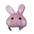 Mochila Coelinha com orelinhas rosa - Imagem 1