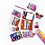 Kit Fofo de Papelaria Completo Infantil – Canetas Coloridas, Post-it, Marca Texto - Imagem 2