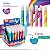 RIS Cola Glitter Rainbow TRIS 10ml – Cola Colorida com Glitter 2 Cores para Artesanato e Papelaria Kawaii - Imagem 2