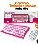 Kit Teclado e Mouse Wireless Hello Kitty Bluetooth Rosa – Edição Limitada para Notebook e PC - Imagem 1