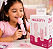 Microfone Sem Fio Infantil Hello Kitty Rosa Bluetooth recarregáveil - Imagem 1