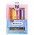 Kit Lápis de Cor Luxo Foofy Colors com 12 Cores Tons Pastel Escolar Infanti - Imagem 2