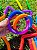 POP TUBE 14,5cm Tubo Fidget Toy Sensorial Descompressão Anti Stress - Imagem 1