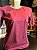Camiseta Tshirt Feminina Bordô - Imagem 2