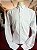 Camisa Marco Véio Manga Longa Slim Fit Oxford Button Down Branca - Imagem 3