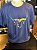 Camiseta Marco Véio Azul com Estampa EUA - Plus Size - Imagem 1