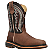 Bota Texana Helazza Masculina Café Work - Imagem 1