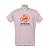 Camiseta em Malha 100% Poliéster Personalizada - Cor Rosa Bebê - Imagem 2