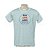 Camiseta em Malha 100% Poliéster Personalizada - Cor Azul Claro - Imagem 1