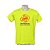 Camiseta em Malha 100% Poliéster Personalizada - Cor Amarelo Neon - Imagem 2