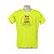 Camiseta em Malha 100% Poliéster Personalizada - Cor Amarelo Neon - Imagem 1
