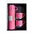Garrafa Térmica a Vácuo Inox Kit 3 Xícaras de 500ml Personalizada - Cor Rosa Pink - Imagem 3