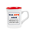 Caneca em Porcelana Branca Modelo Nescafé de 295ml Personalizada - Imagem 1