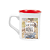 Caneca em Porcelana Branca Modelo Nescafé de 295ml Personalizada - Imagem 3