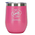 Copo Térmico em Inox Com Tampa Tipo Cuia 360ml Cor Rosa- Personalizado - Imagem 2