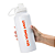 Garrafa Térmica em Inox de 900ml Cor Branca - Personalizada - Imagem 4