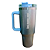 Copo Térmico em Inox Com Brilho, Tampa e Canudo 1,2L - Personalizado - Imagem 7
