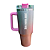 Copo Térmico em Inox Com Brilho, Tampa e Canudo 1,2L - Personalizado - Imagem 9