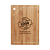 Tábua de Corte Bamboo 35x25cm Mor - Personalizada - Imagem 2