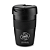 Copo Térmico Café em Inox Com Tampa 350ml Cor Preta - Personalizado - Imagem 2