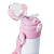 Garrafa Térmica em Inox Para Com Alça E Tampa Astronauta 350ml - Rosa - Imagem 4