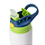 Squeeze infantil em Alumínio Personalizada 500ml - Tampa Azul e Verde - Imagem 4