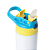Garrafa Térmica Kids em Inox de 300ml - Tampa Azul e Amarelo - Imagem 4