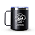 Caneca térmica em Inox Com Tampa 350ml Cor Preta - Personalizada - Imagem 2