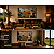 Quadro Agro Brasil Colheita E Gado - 60 x 90 cm - Moldura De Couro - Imagem 3