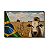 Quadro Agro Brasil Colheita E Gado - 60 x 90 cm - Moldura De Couro - Imagem 2