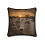 Kit 3 Almofadas Tocando o Gado Por do Sol - 43 x 43 cm - Com Vivo de Couro - Imagem 2