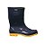 Bota Calfor Pampeana Industrial Azul/Amarela Cano Curto CA 31.223 - Imagem 1