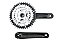Pedivela Sunrace M500, 170MM, 42/34/24D, P/ 7/8 VELOCIDADES. - Imagem 3
