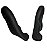 BAR END PLÁSTICO EMBORRACHADO ERGONÔMICO ENCAIXE PRETO - Imagem 3