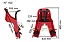 Cadeirinha Infantil Bicicleta Kalf Baby Bike Dianteira Preta - Imagem 5