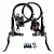Kit De Freio Disco Hidráulico Shimano Altus Mt200 Dt/tr Par ( Original ) - Imagem 1