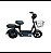 BICICLETA SCOOTER ELETRICA 400W DEMARCHE PRETA/CINZA - Imagem 8