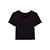 Blusa Feminina Cropped Básica Canelada Lunender - Imagem 4