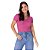 Blusa Feminina Básica Gola V Canelada Malwee - Imagem 2