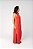 Vestido Faixa Lateral Vermelho - Imagem 2