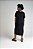 Vestido Malha Gola V Preto Palmeira Sônia - Imagem 4